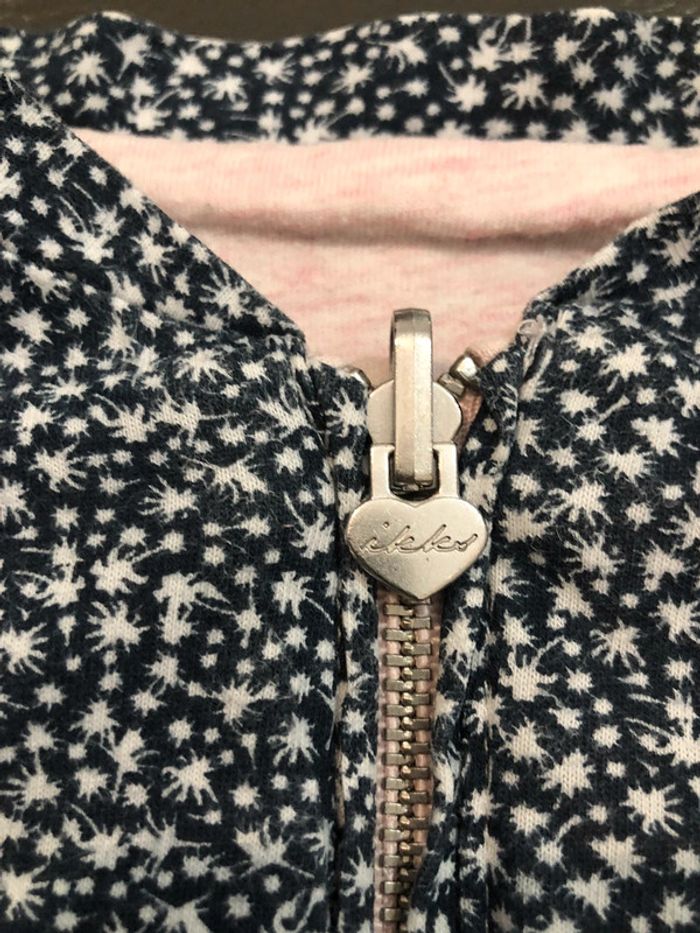 Gilet/ bombers réversible Ikks 18 mois - photo numéro 2