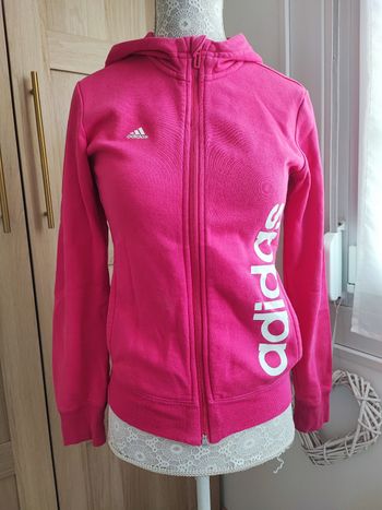 Sweat zippé à capuche Adidas 11-12 ans