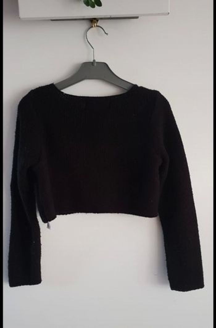 Gilet bolero zara 9/10ans - photo numéro 2