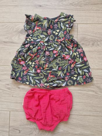 Robe été bébé fille 3 mois Petit Beguin