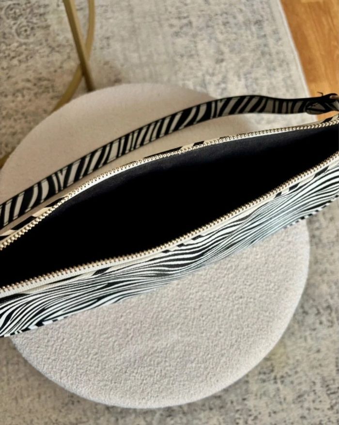 Sac zèbre porté épaule - photo numéro 6