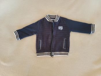 Gilet zippé 6 mois