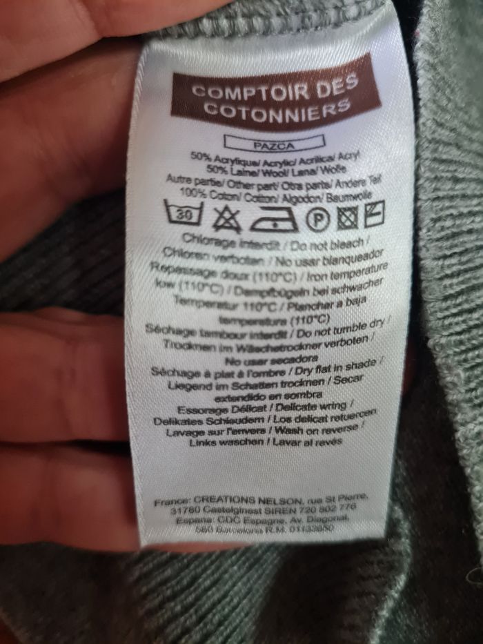 Pull 50%laine femme Comptoir des Cotonniers TS - photo numéro 7