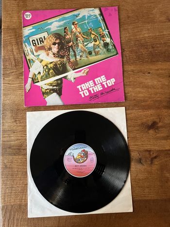 Vinyle maxi 45 tours-Betty Miranda-Take me to the top