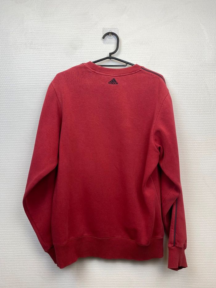 Grew neck Adidas vintage homme S rouge  (2758) - photo numéro 3