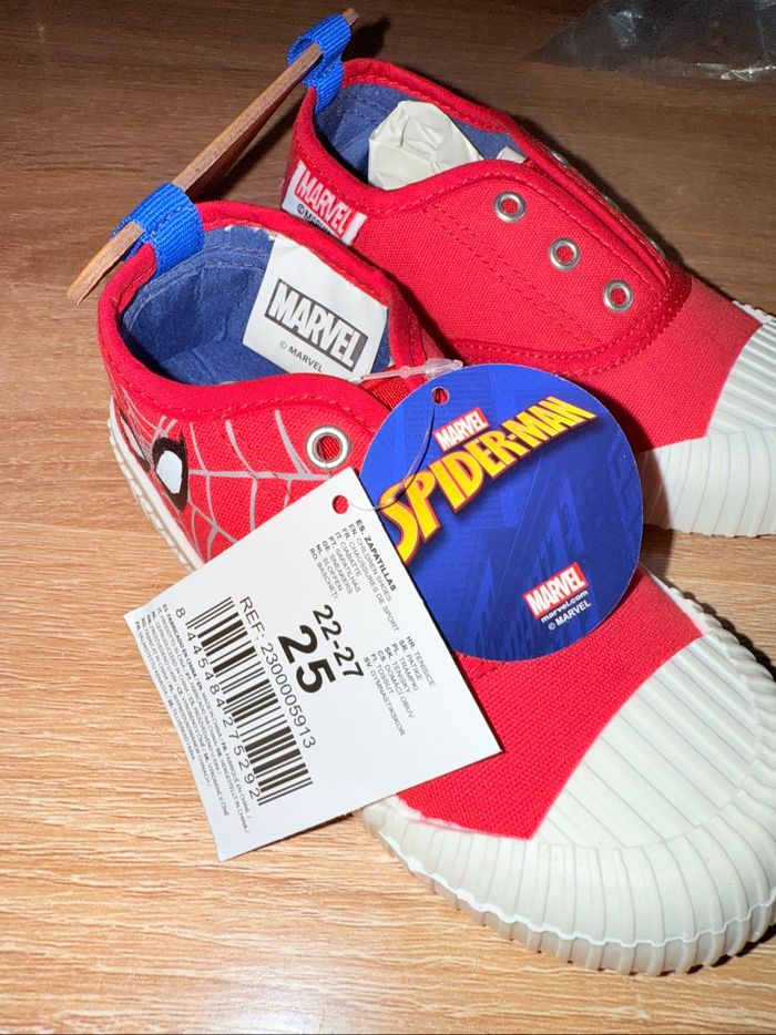 Spiderman basket en toile - photo numéro 5