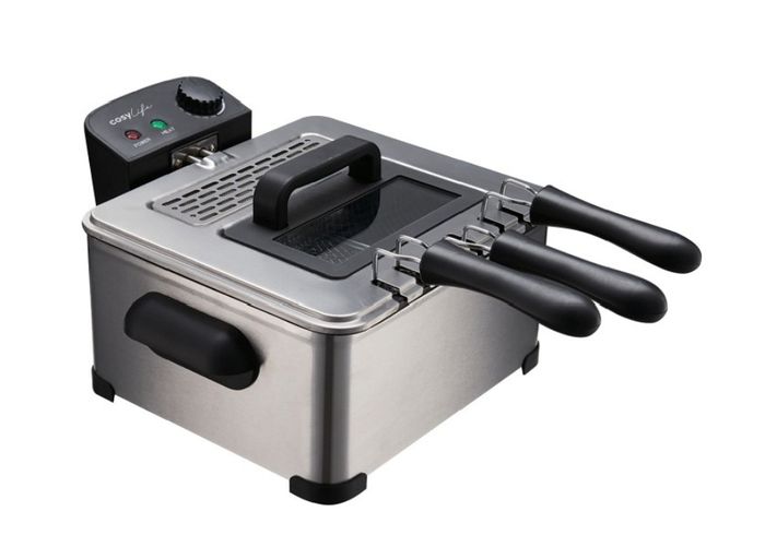 Friteuse cosylife inox 4,5L - photo numéro 2
