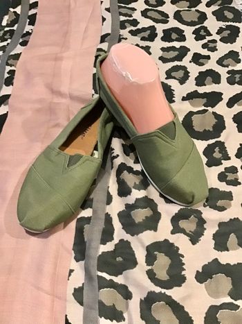 Chaussures plates détente kaki taille 36