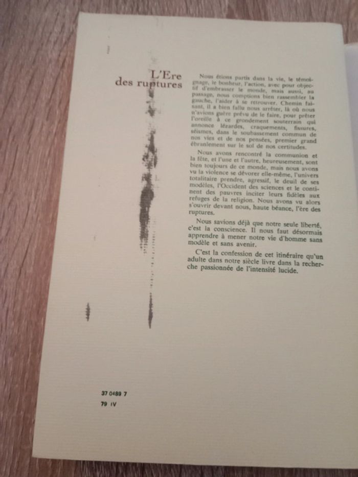 Jean Daniel 🪅 L'ère des ruptures - photo numéro 4