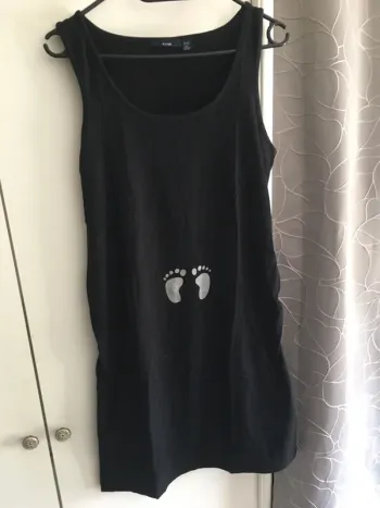 Robe de grossesse noire T.38-40 kiabi