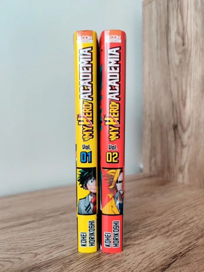 Mangas My Hero Academia (MHA) - tomes 1 et 2 - photo numéro 3