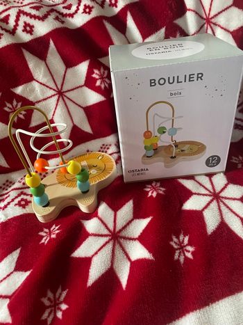 Jeu en bois boulier