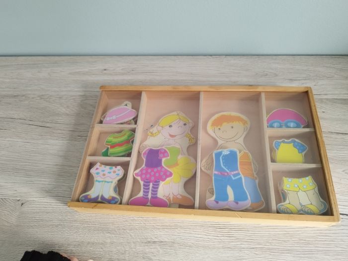 Jeu d'habillage en bois - photo numéro 7