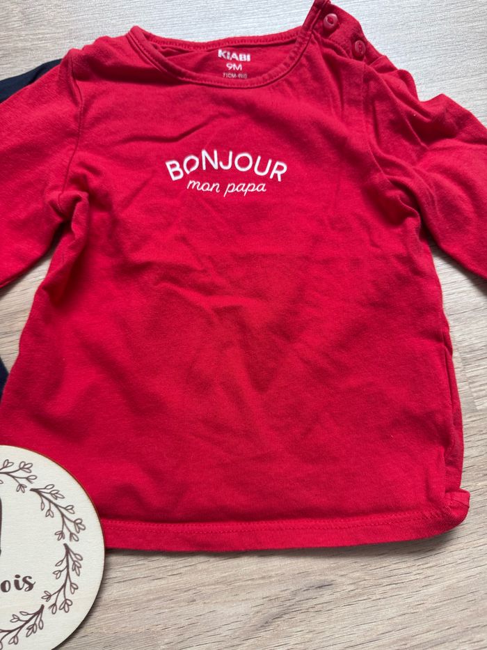 Lot t-shirt manches longue s - photo numéro 2