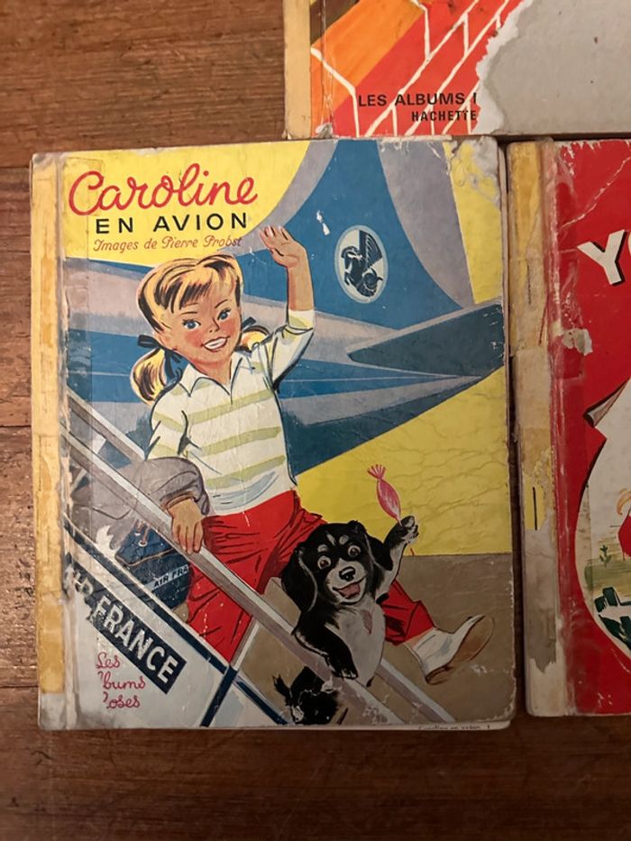 Lot de 3 livres albums cartonnés Pierre Probst Hachette bd auteur Caroline - photo numéro 2