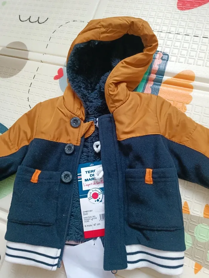 Manteau bébé garçon 6 mois - photo numéro 2