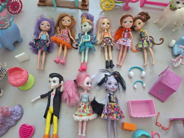 Lot enchantimals accessoires et animaux + 9 poupées enchantimals - photo numéro 4