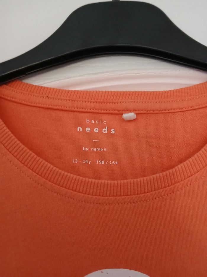 T-shirt needs rose corail - photo numéro 2