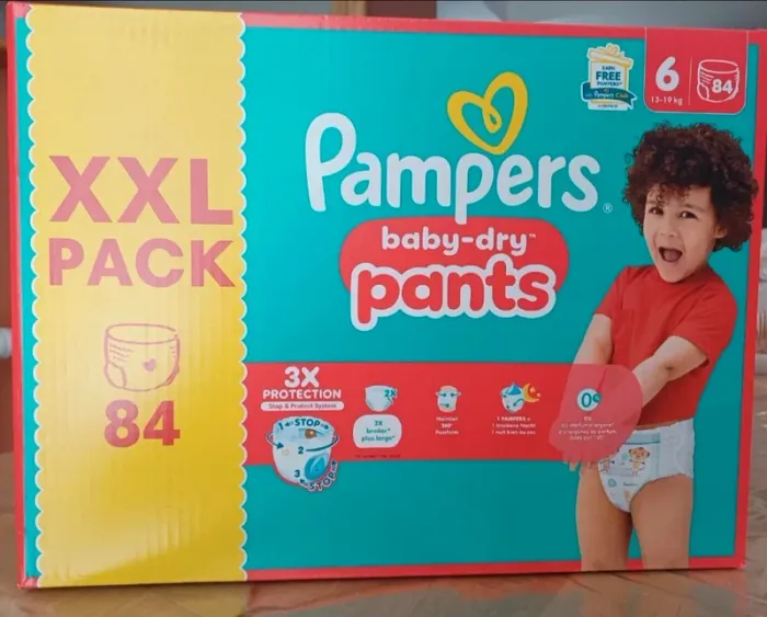 Pack de 84 couches culottes Pampers pants xxl taille 6