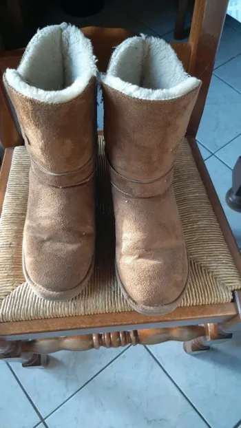 Bottines fourrées