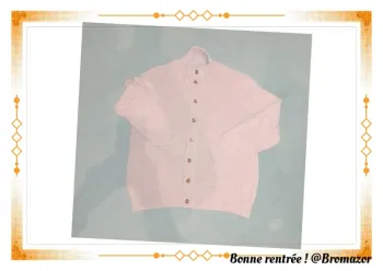 Cardigan en laine d'agneau taille XL