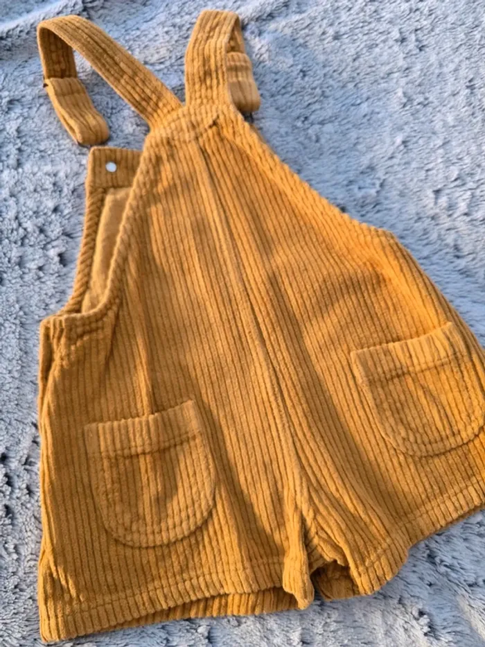 Combi short velours - photo numéro 2