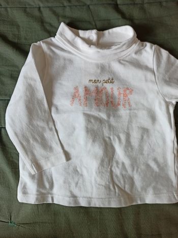 Tee-shirt col roulé