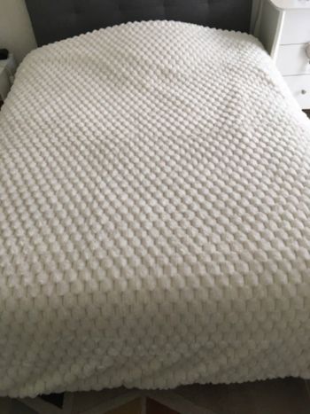 Plaid blanche