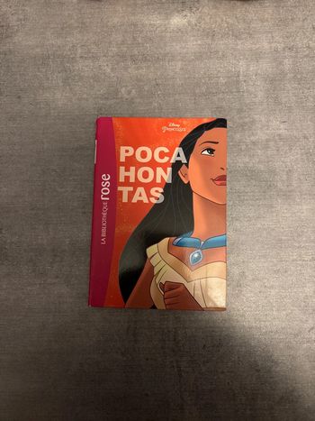 Livre Disney, la bibliothèque rose, Pocahontas