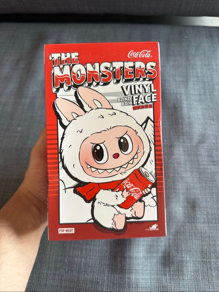 Popmart Labubu Coca Cola Series Vinyl Face