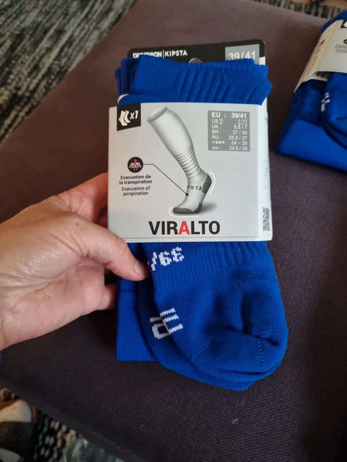 4 paires de chaussettes football Decathlon - photo numéro 2