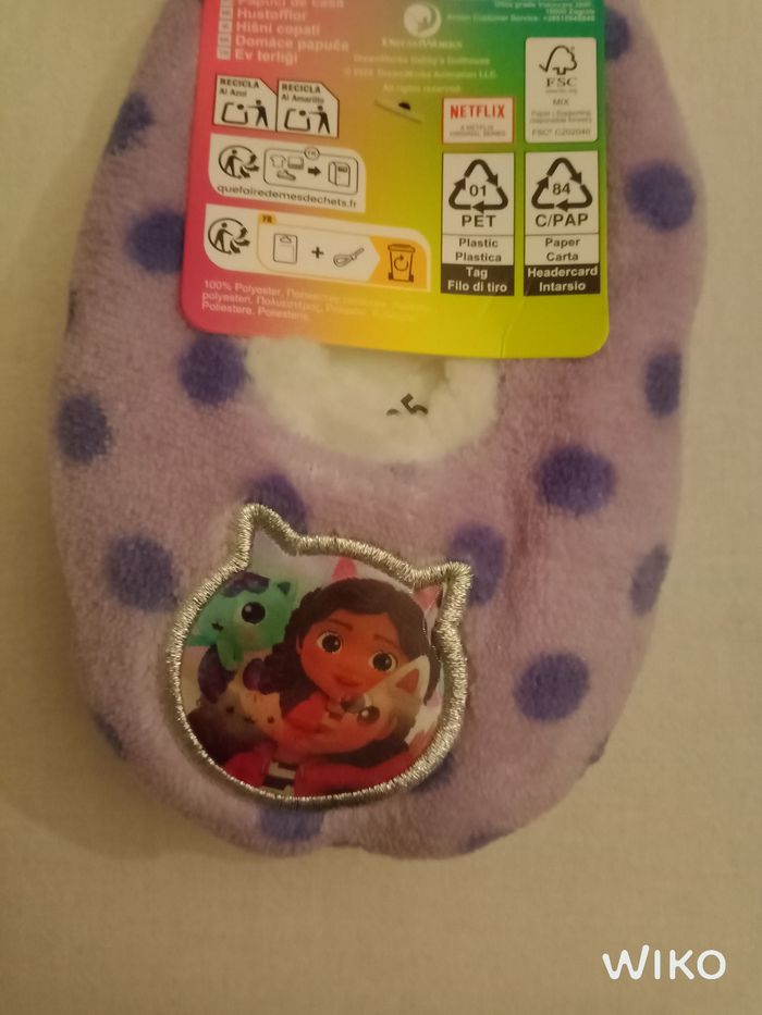 Chausson antidérapant gabby chat 23/25 - photo numéro 3