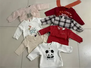 Pulls bébé fille 3 mois