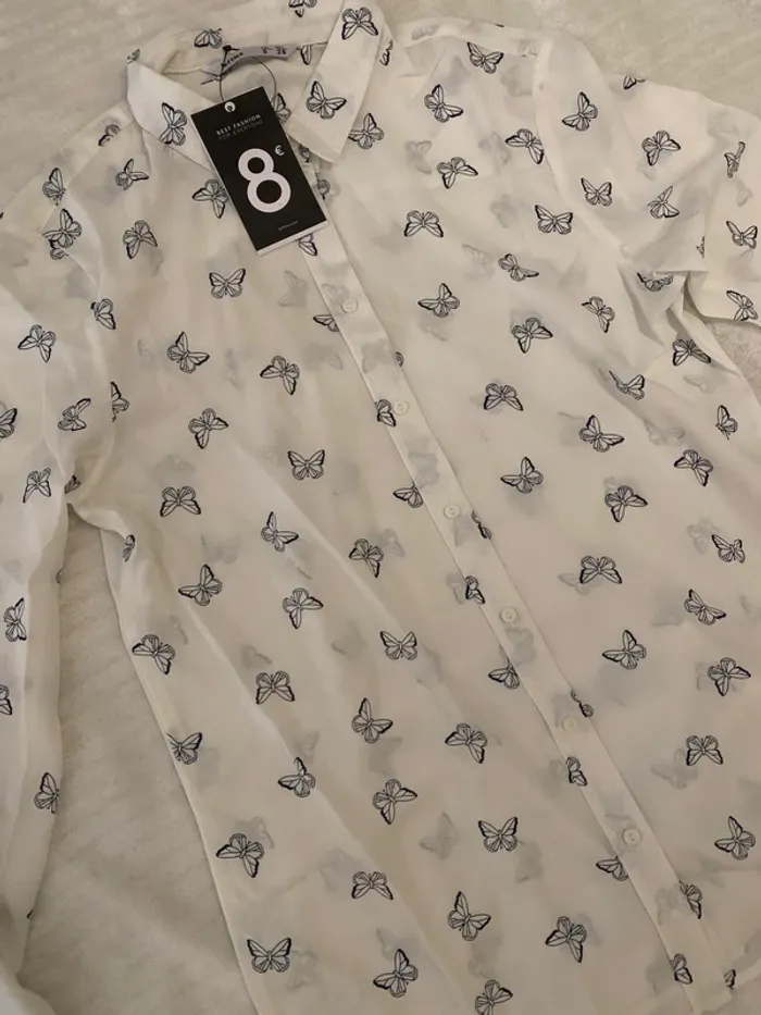 Chemise papillon - photo numéro 3