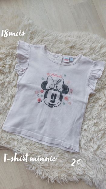 T-shirt minnie 18 mois Disney