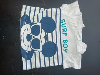 Haut manche courte garçon Disney