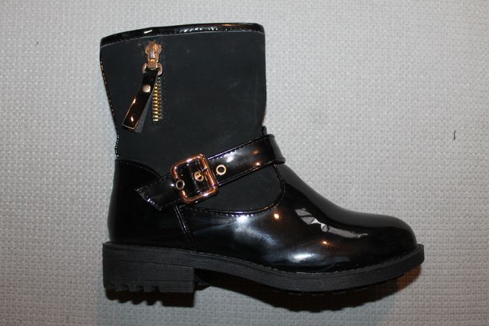 bottines noire brillante 31