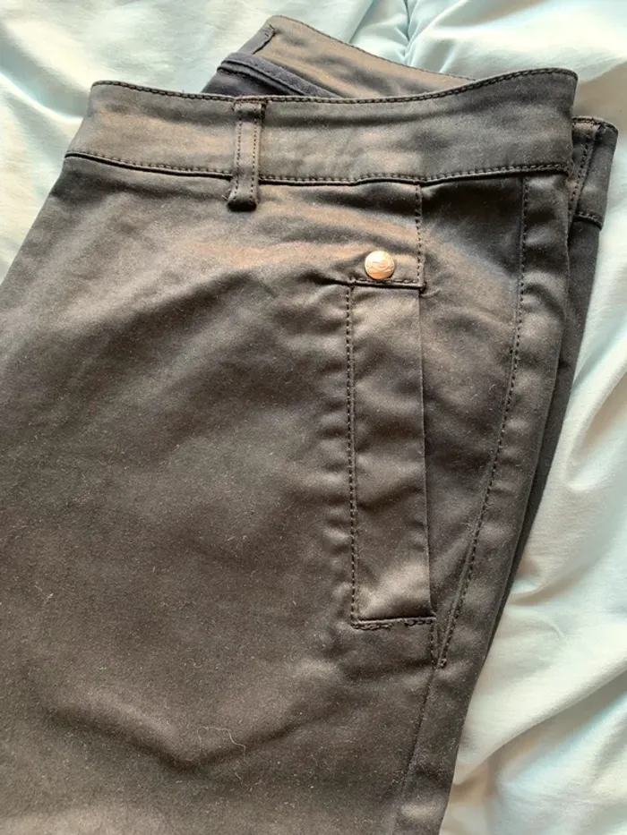 Pantalon satiné Javier Simorra 36 - photo numéro 3