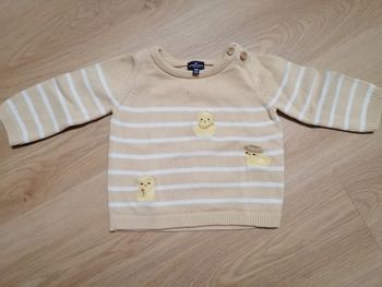 Pull sergent major 12 mois
