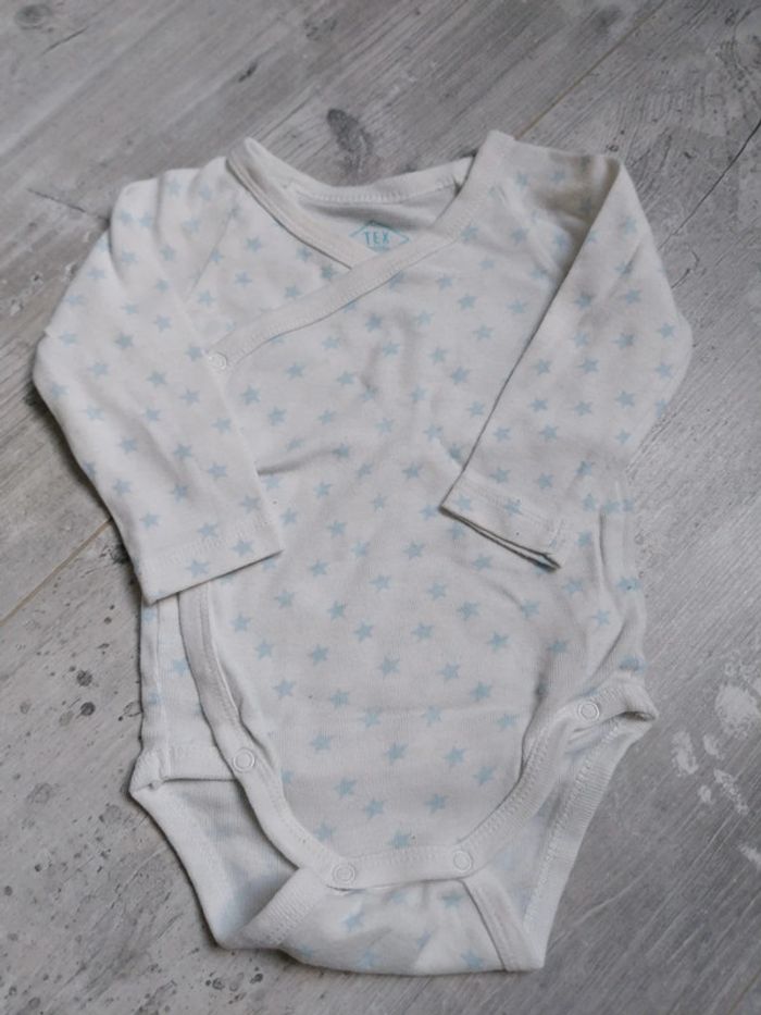 Lot 3 bodys manches longues 3 mois - photo numéro 2