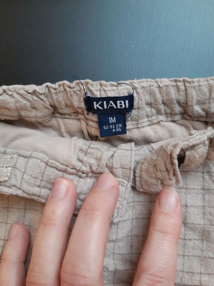 Pantalon 1 mois kiabi - photo numéro 2