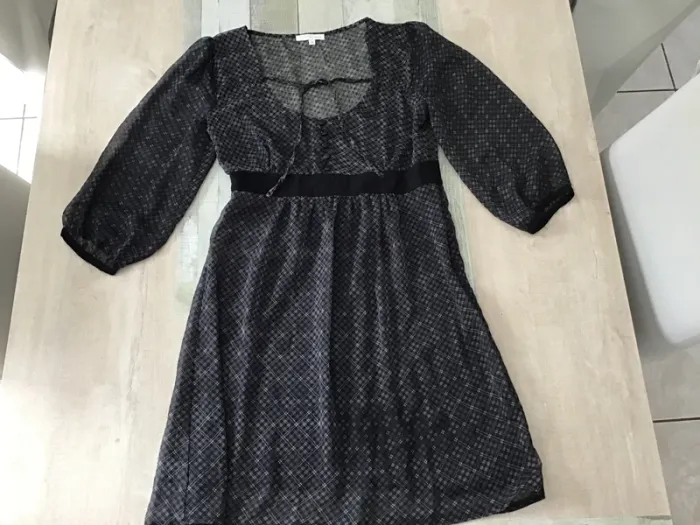 Robe ou tunique longue voile