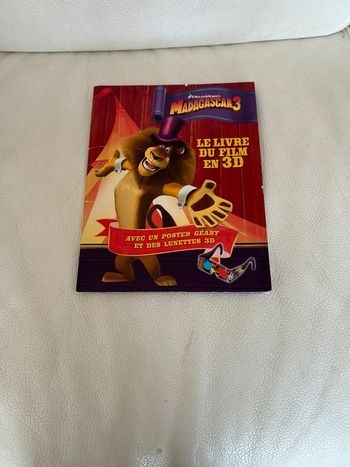 Livre Madagascar 3 en 3D