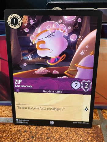 Carte Lorcana - Zip : Âme innocente - 37/204 - FR - 2