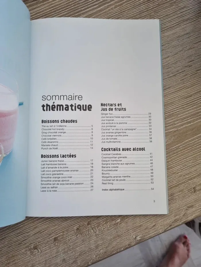 Carnet de recettes Thermomix Boissons et Cocktails - photo numéro 3