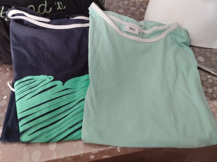 deux tee shirt Bonprix taille 48/50
