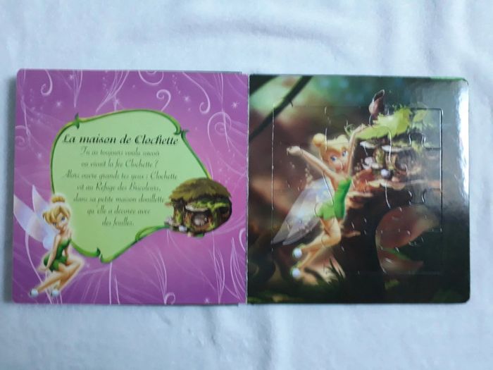 Livre puzzle fée clochette - photo numéro 4