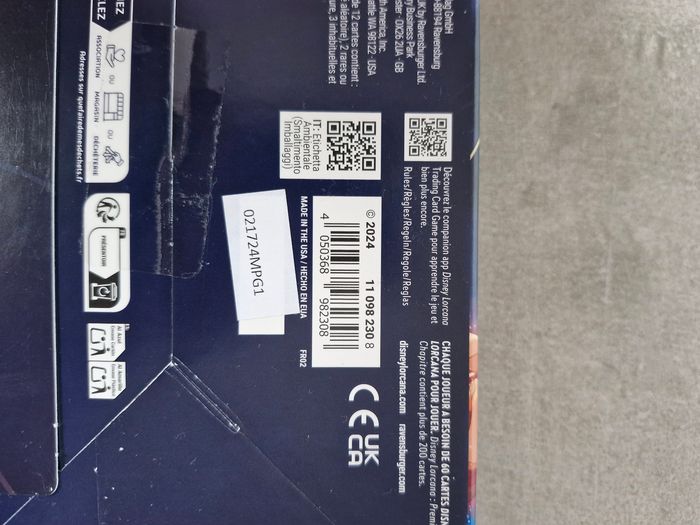 Disney lorcana display chapitre 1 second print fr02 - photo numéro 6