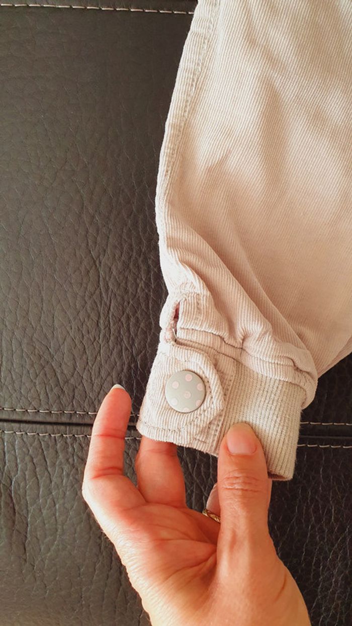 Pantalon velours beige Zara Baby 3-6 mois - photo numéro 6