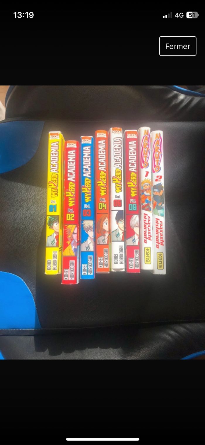 Mangas nature et mha